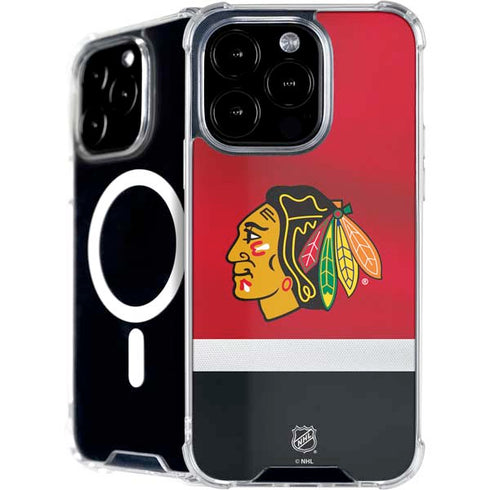 NHL Chicago Blackhawks Jersey iPhone 16 Pro MagSafe Case